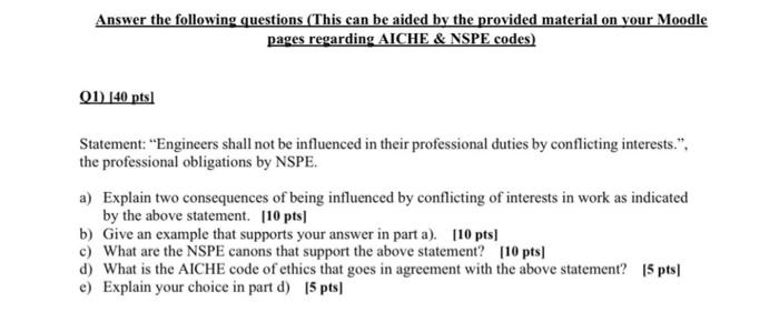please answer parts B and C and D and E Answer the