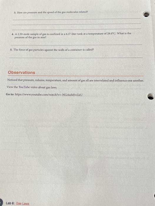 out of the tissues? Summary The results from studies such as those