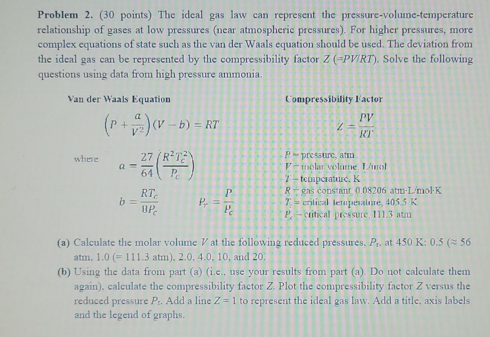 please give solution as Matlab script Problem 2. ( 30 points) The