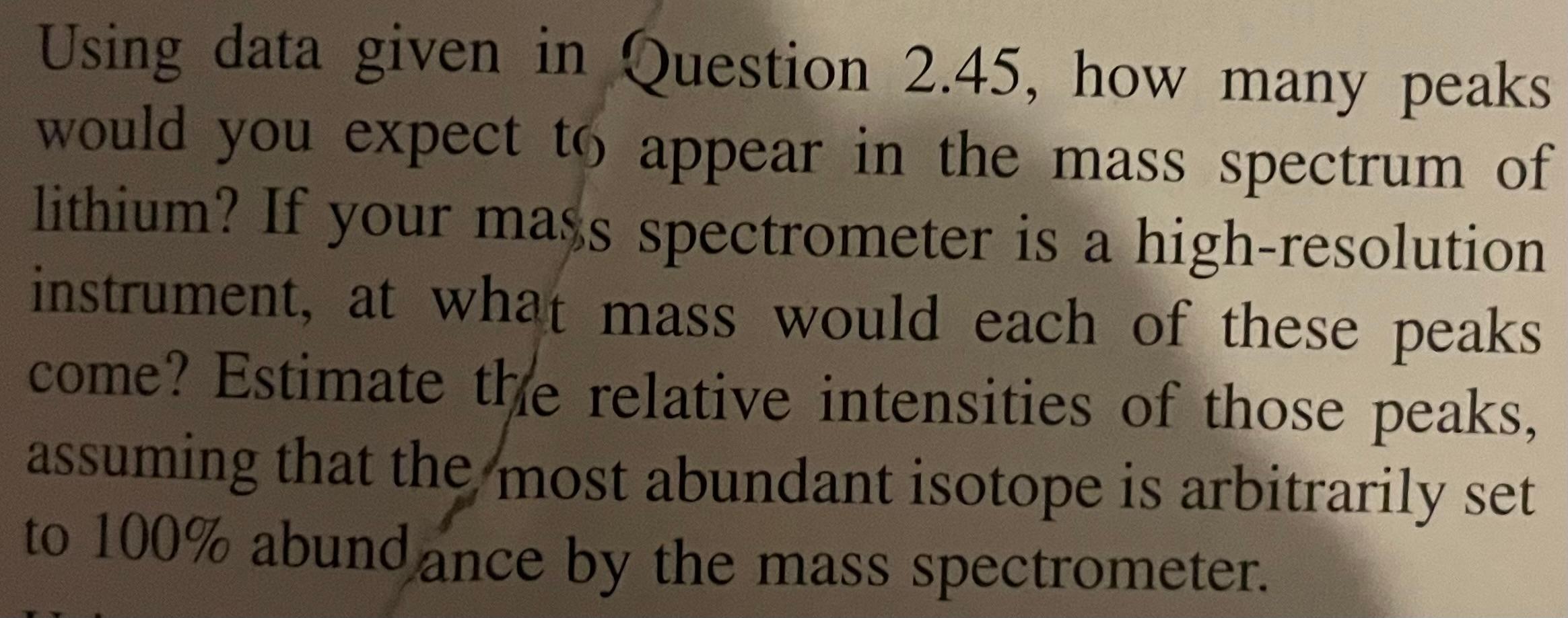  How to solve... Using data given in Question 2.45, how many