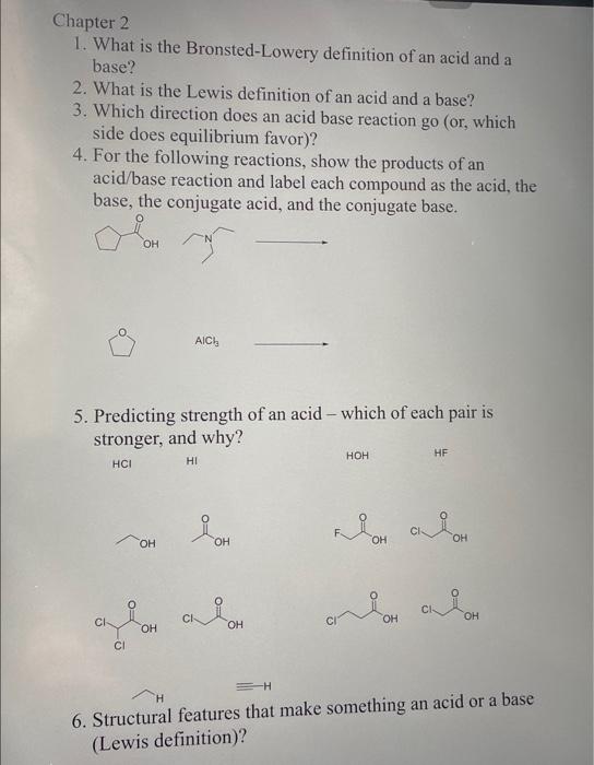  answer the following four questions Chapter 2 1. What is the