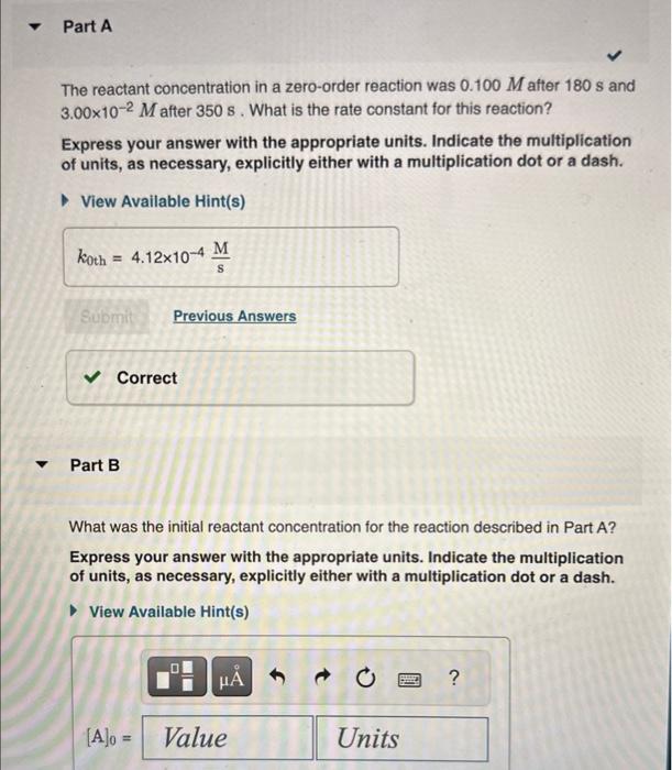  Please answer B-D! Will give thumbs up :) The reactant concentration