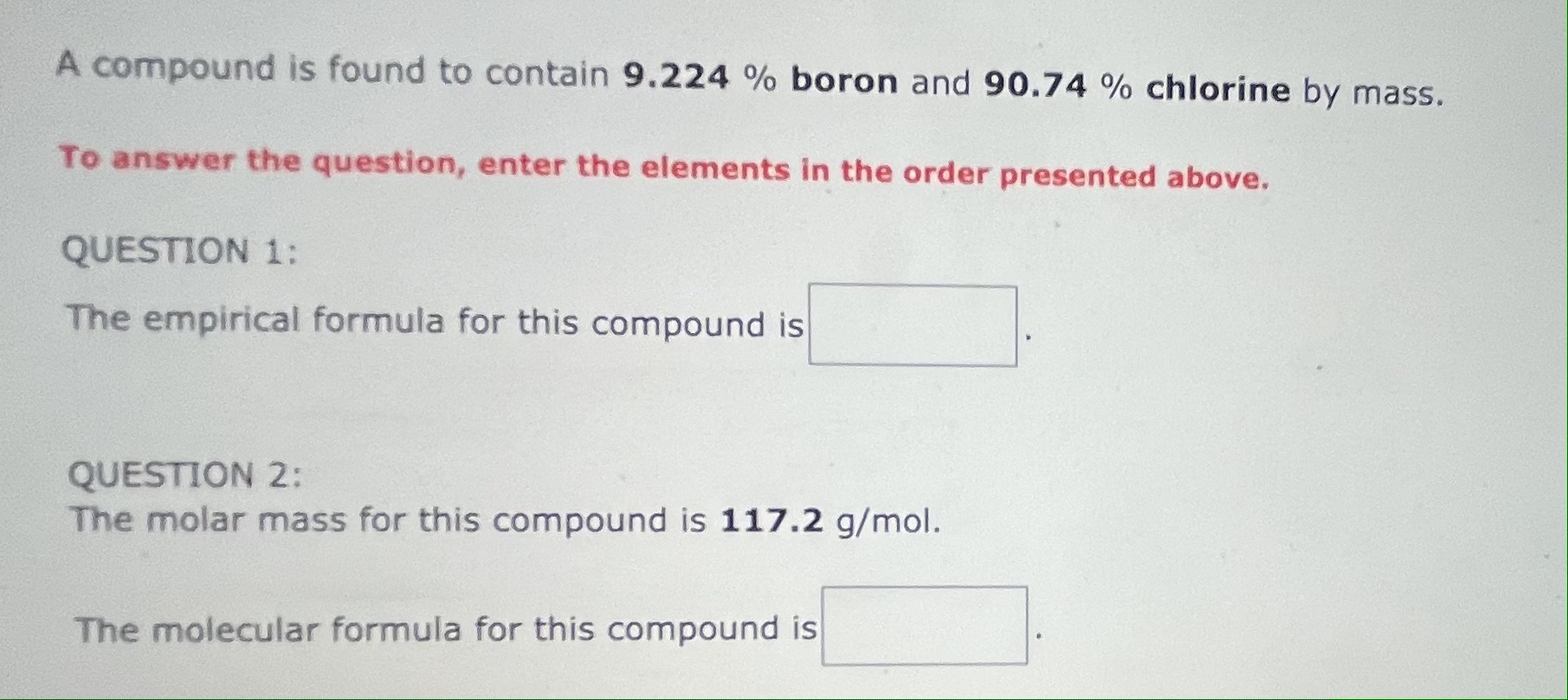 Please answer these 2 short questions, I don't have more money to
