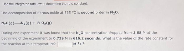 answer !!! Use the integrated rate law to calculate time elapsed. SO2Cl2(g)SO2(g)+Cl2(g)