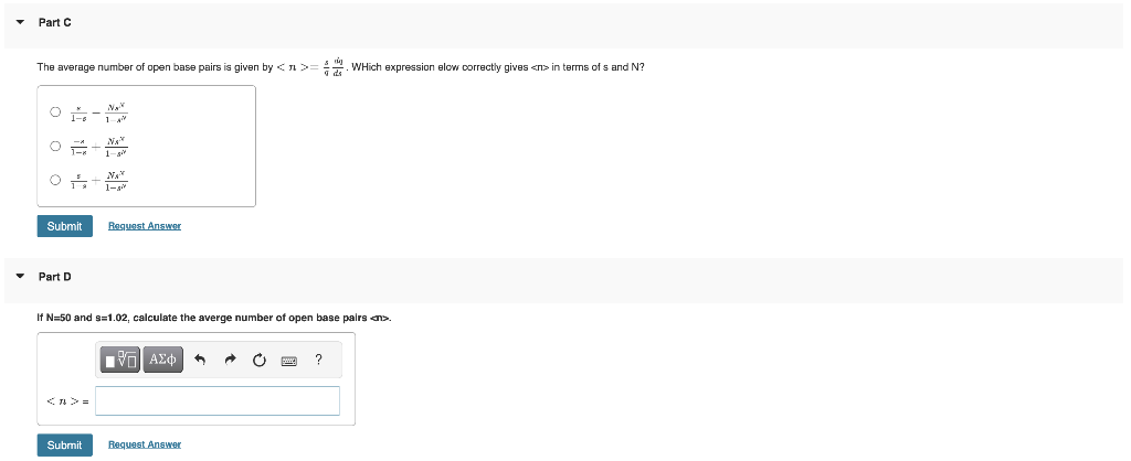 pair to a O base pair i.e. CO. n=0N1sn is called a