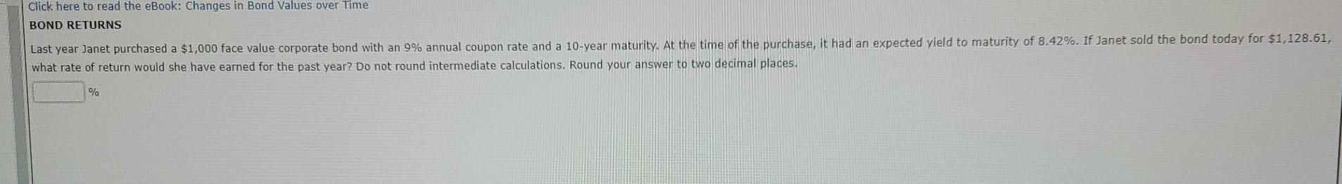  Click here to read the eBook: Changes in Bond Values over