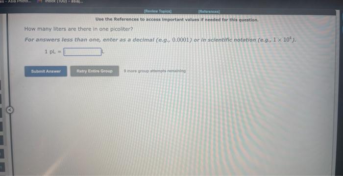  Use the References to access important values if needed for this