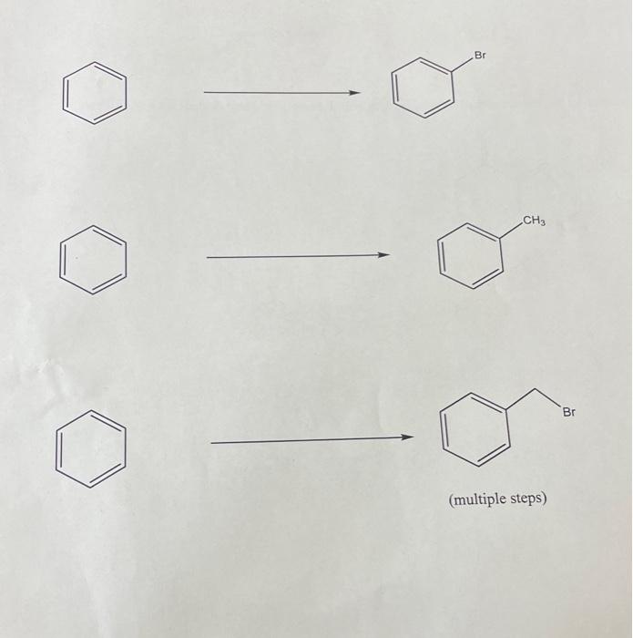  (multiple steps) (multiple steps) Propose a synthesis of the following molecule