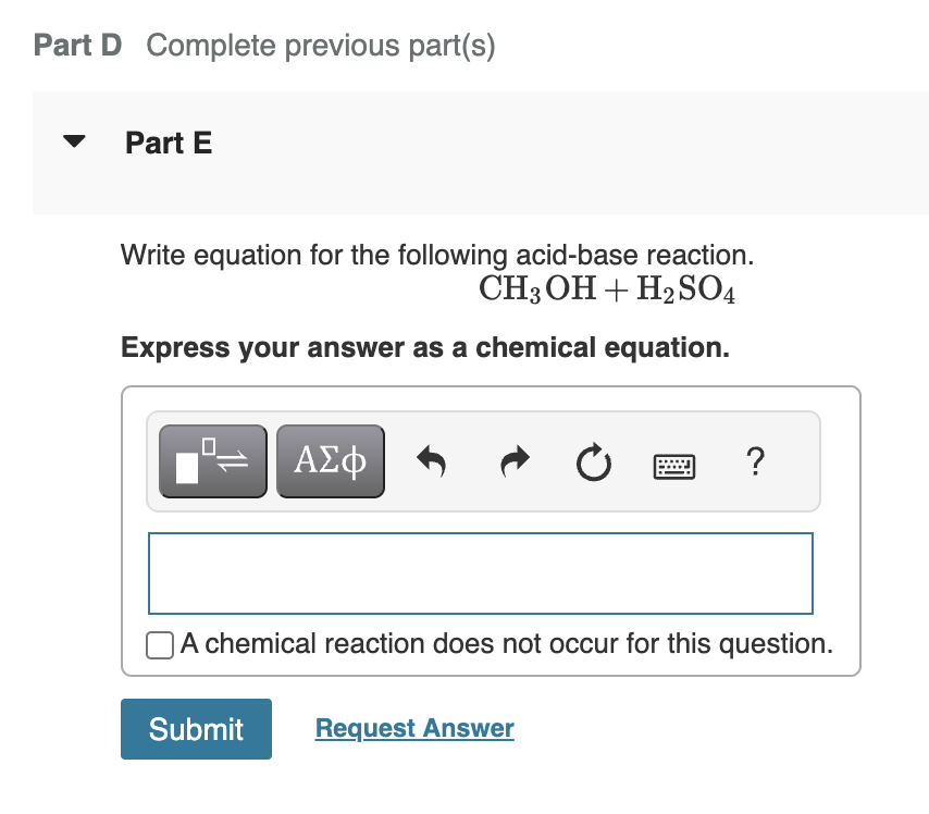  Write equations for the following acid-base reactions. Label the conjugate acids
