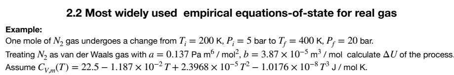 Please show all work and explain it. Answer: -132+4.17x103J Thank you 2.2