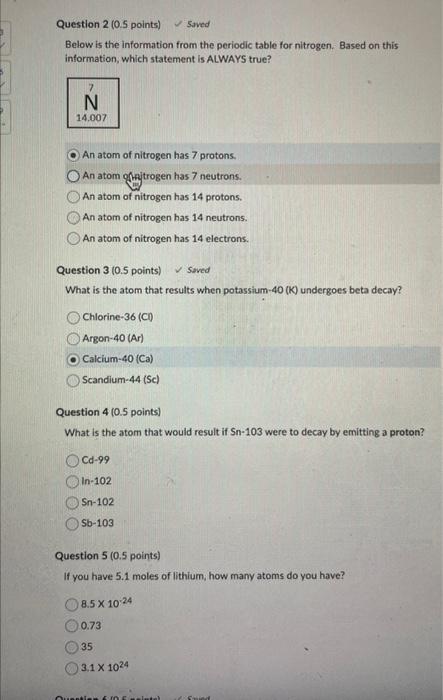  I need help with question 2,3,4 and 5 Thnak You! Below