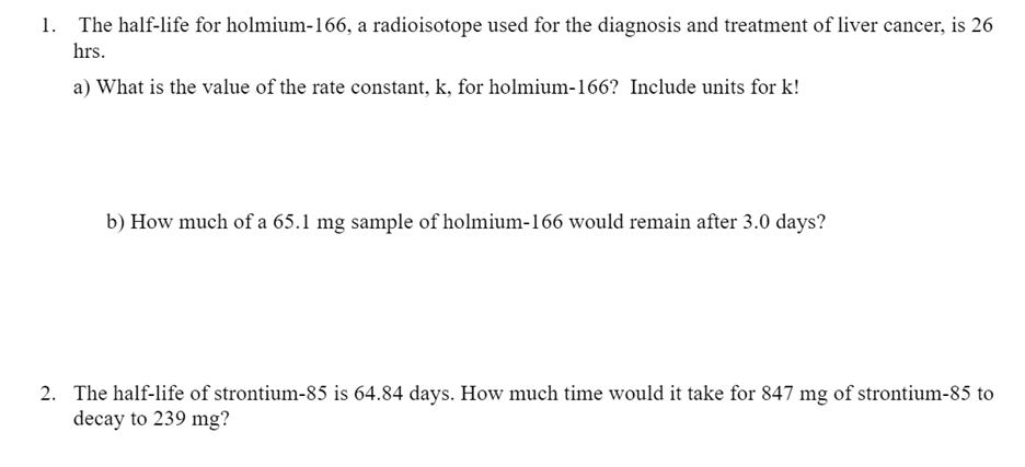 I want step by step explanation for each question please. I will