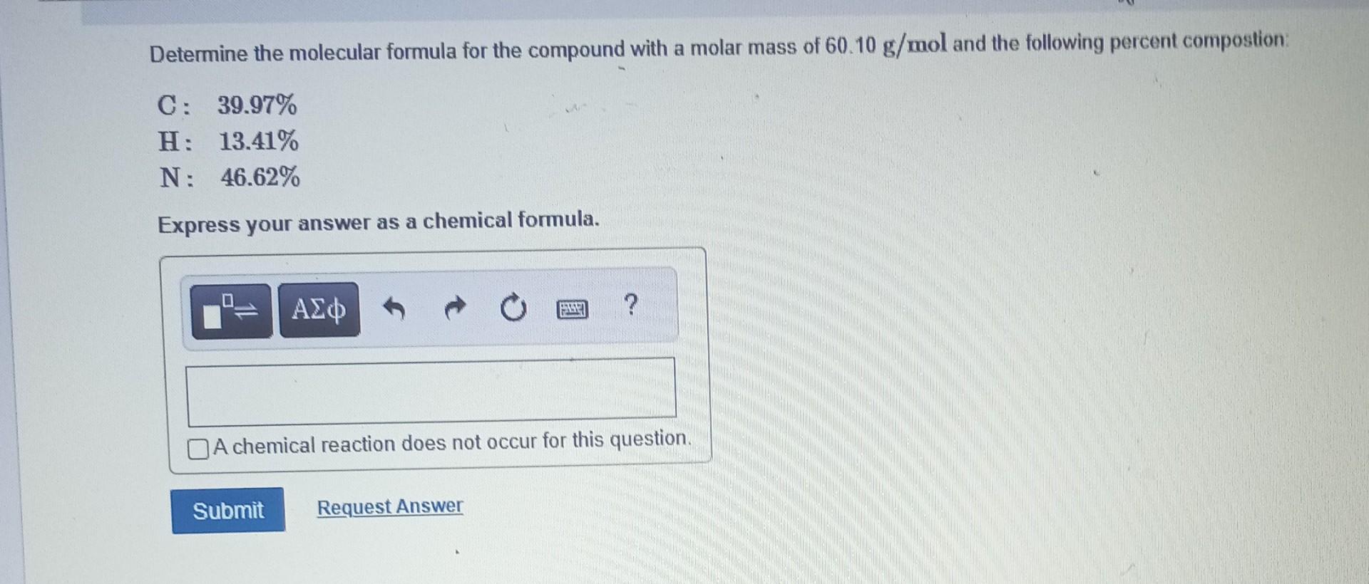I need help answering all the question pleasee. Determine the molecular