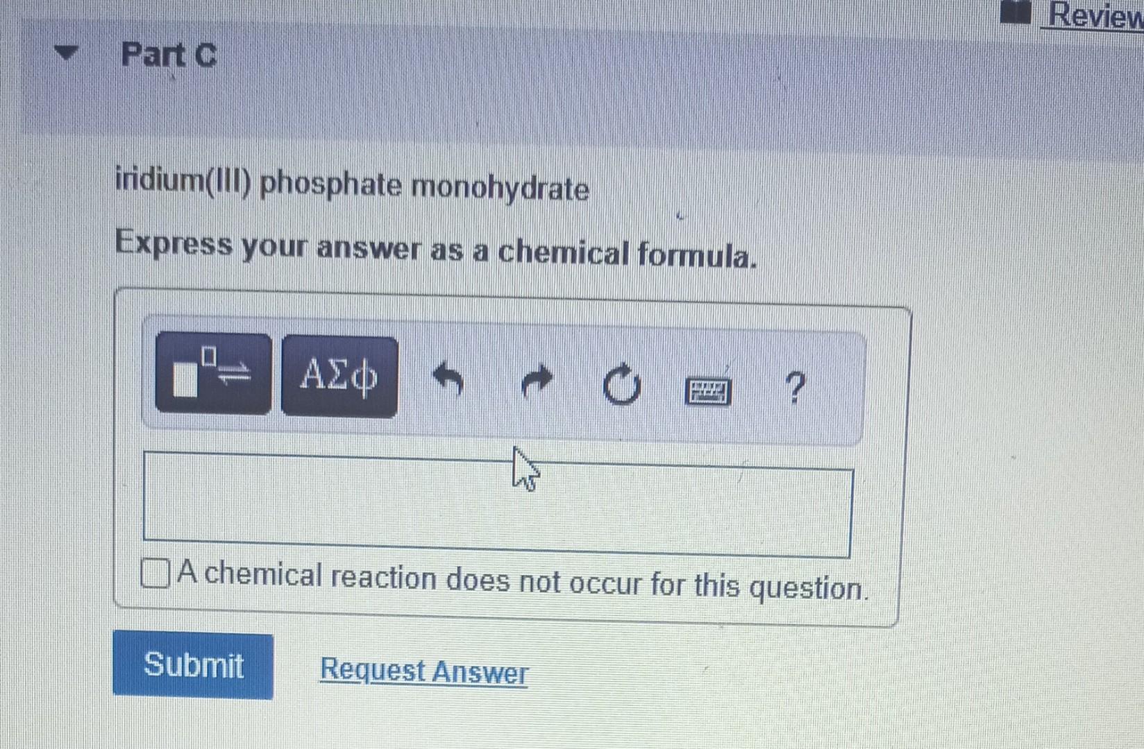 sulfate tetrahydrate Express your answer as a chemical formula. Spell out the