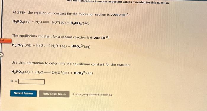 and K2, for the reactions below: C(s)+1/2O2(g)CO(g)K1CO(g)+1/2O2(g)CO2(g)K2 For answers with both a
