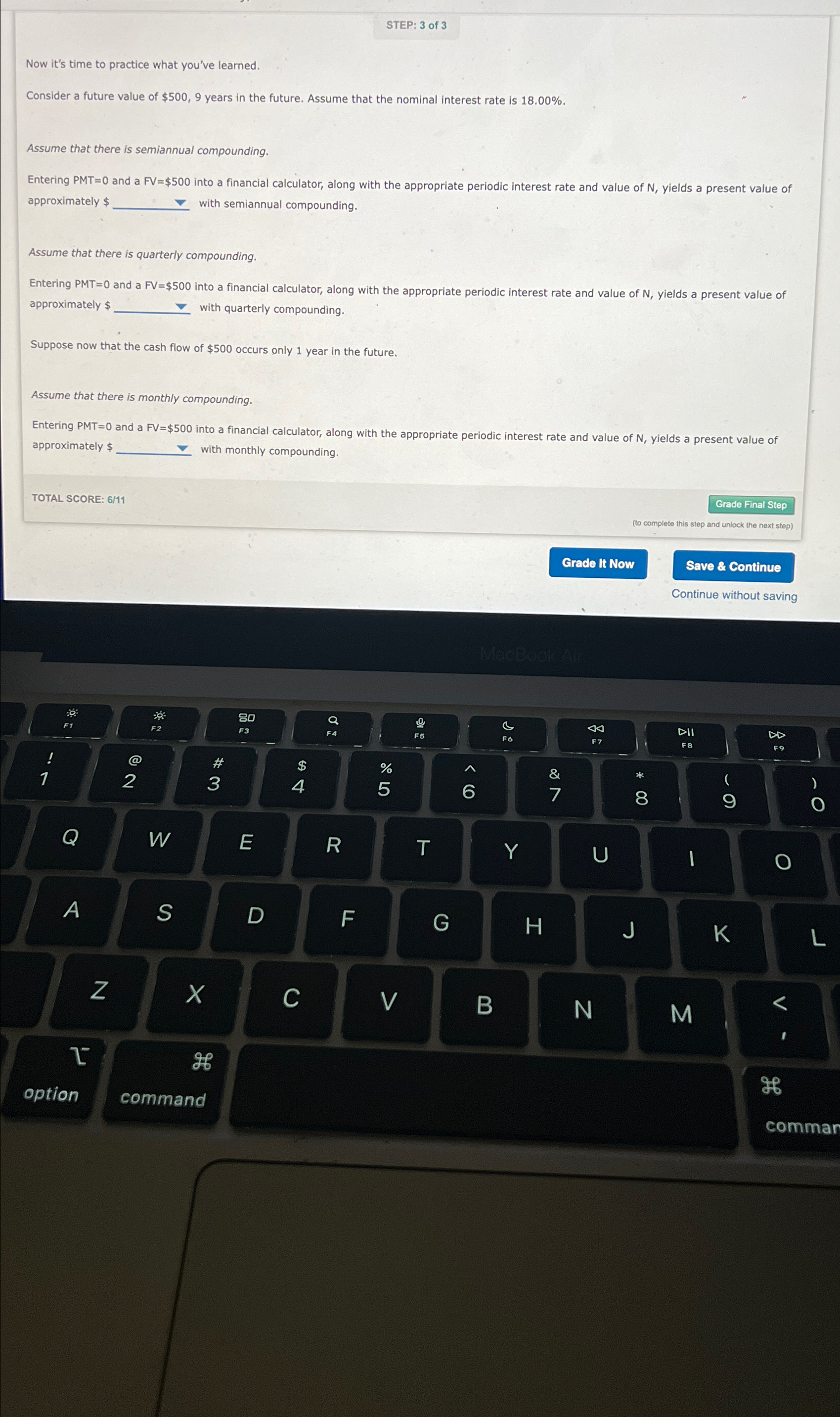  Now it's time to practice what you've learned. Consider a future