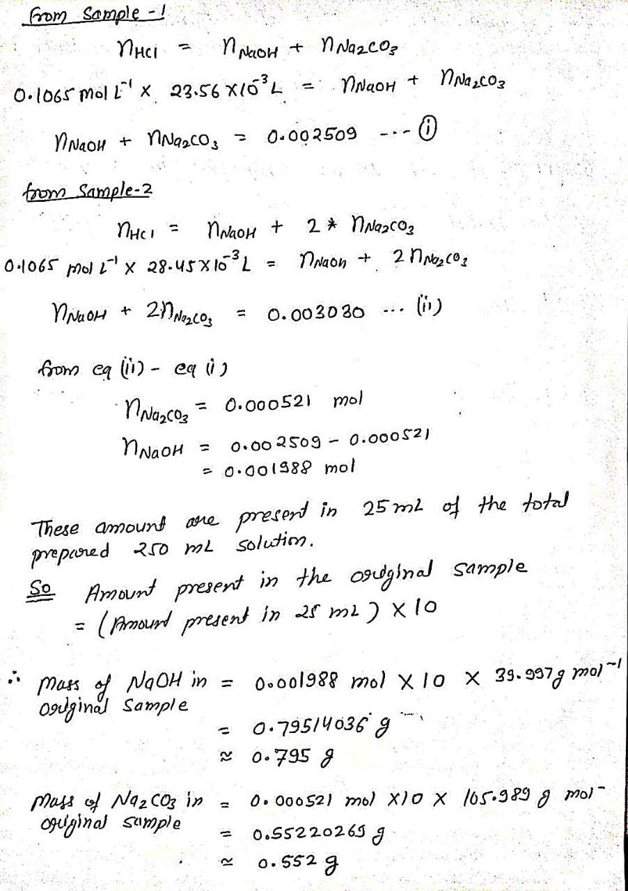 Don't copy Gom Sample - naci N NOOH + N Nazco, 0.1065