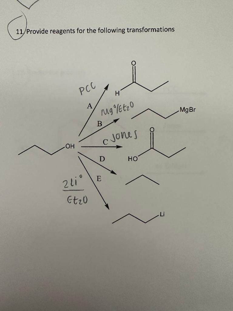 I specifically need help with 11 D but would greatly appreciate help