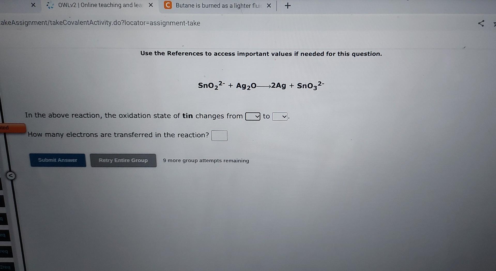 question. 2Cr3++3H3AsO4+2H2O3HAsO2+2CrO42+1OH+ In the above reaction, the oxidation state of arsenic changes