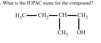  What is the IUPAC name for the compound? 