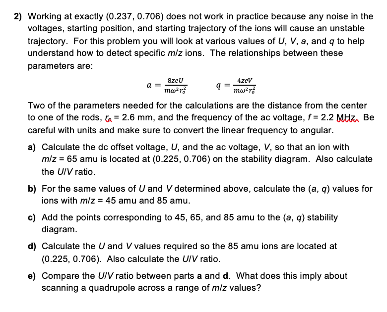  2) Working at exactly (0.237, 0.706) does not work in practice