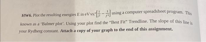  HW6. Plot the resulting energies E in eV vs. [i21f21] using