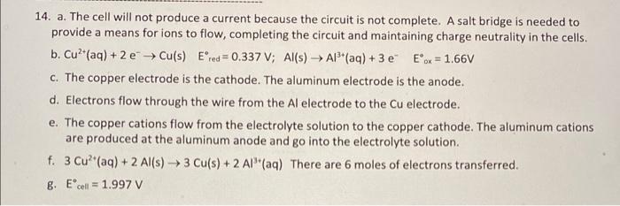 to a voltmeter link the two metal electrodes. a. What is the