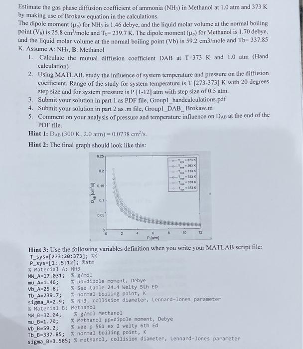 Mass Transfer Problem. could you please help in the matlab code. Im