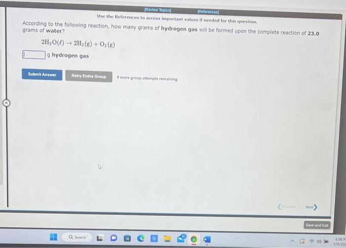  Use the lteferences to access important volues if needed for this