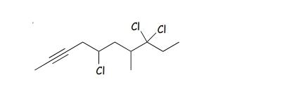  Name the following compound using IUPAC rules 