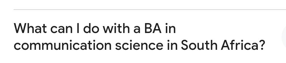  What can I do with a BA in communication science in