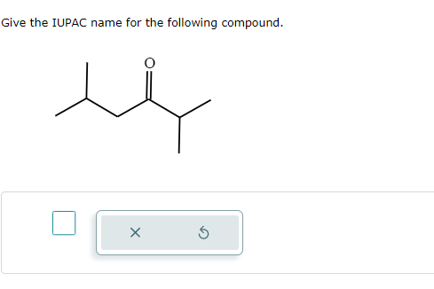 of 2 Draw the condensed formula. Click and drag to star structure.