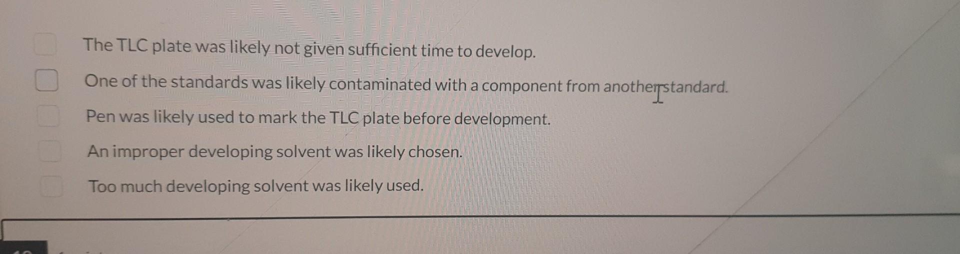 fully developed and marked so that all spots are indicated. - The