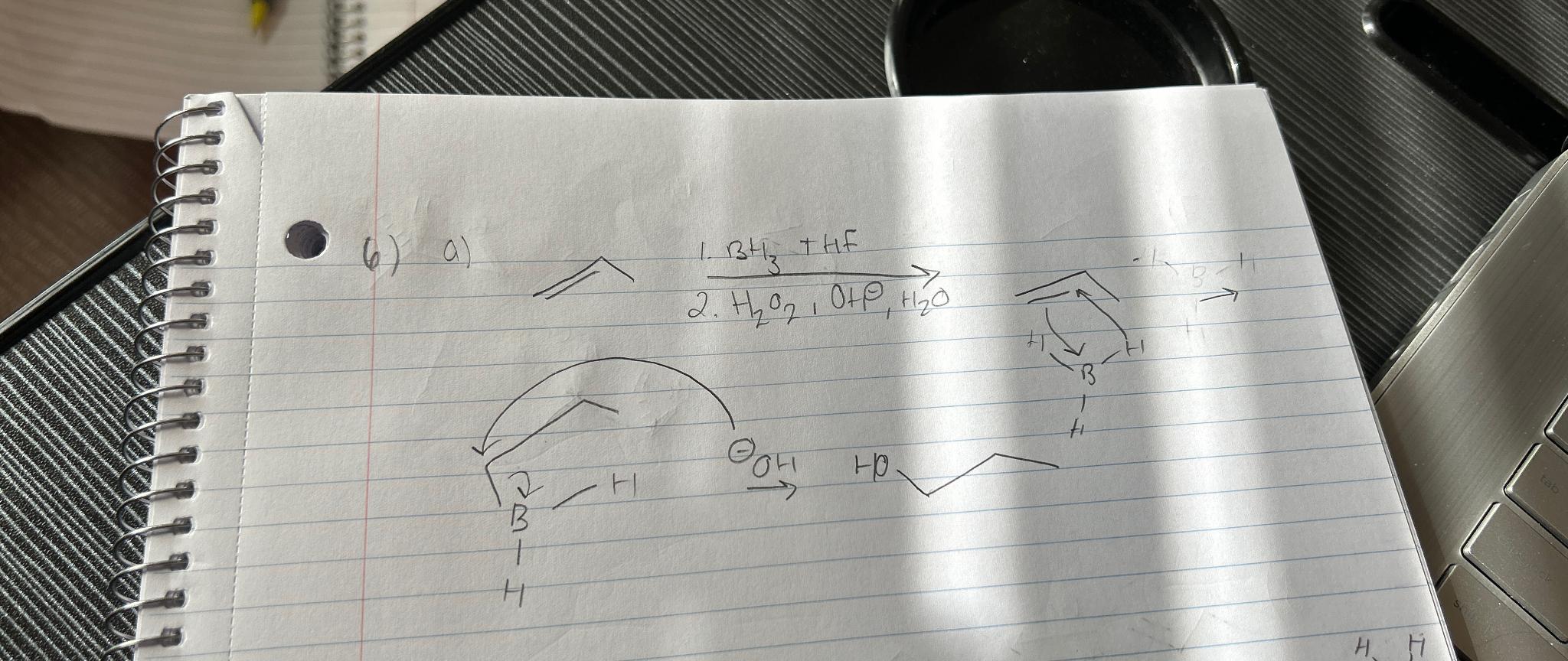  Need the mechanism for this rxn. 