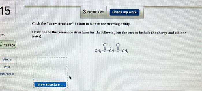  Click the "draw structure" button to launch the drawing ntility. Draw