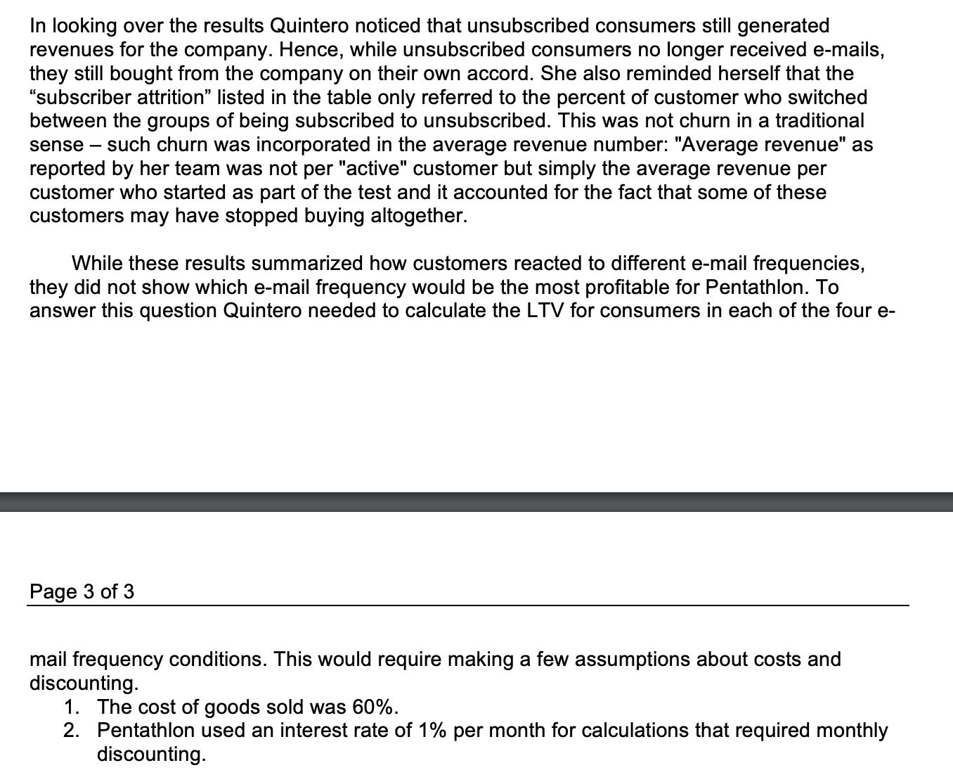case. The department director's meeting had not led to the outcome Anna