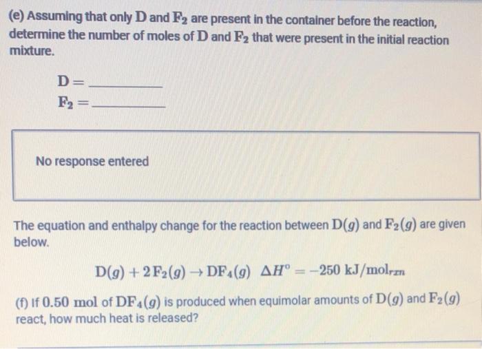 model shown below represents the moles of particles present in the container