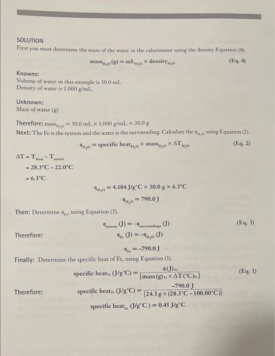 Trial 2 Volume of NaOH in calorimeter (ml) 150MC some Volume of