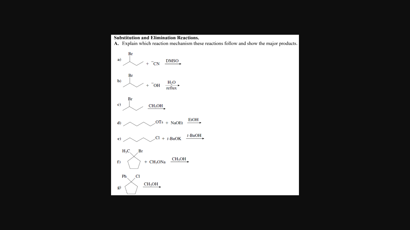 AlCl3 What is wrong with these reactions? a) E. What is wrong