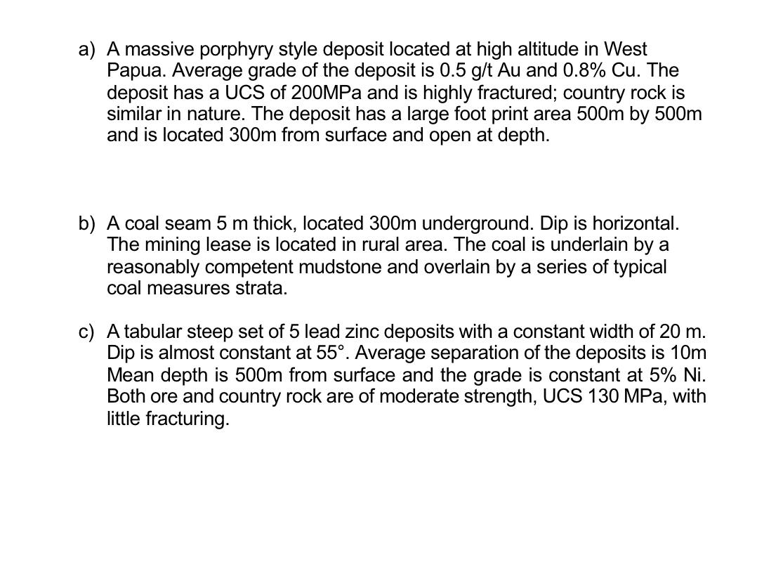  based on information, write the most appropriate method for mining the