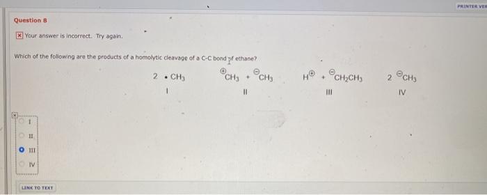  PREVER Question 8 x Your answer is incorrect. Try again Which