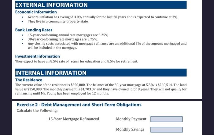  EXTERNAL INFORMATION Economic Information General inflation has averaged 3.0% annually for