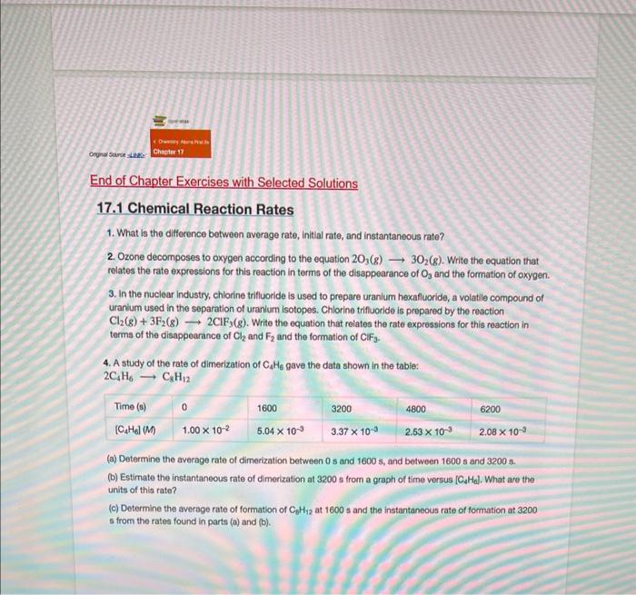  1. What is the difference between average rate, initial rate, and