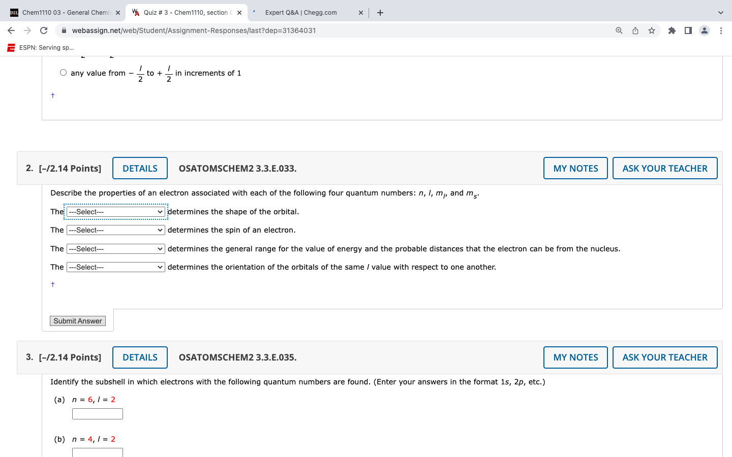 Solve for question 2. any value from 21 to +21 in increments