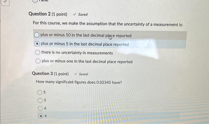 make the assumption that the uncertainty of a measurement is: plus or