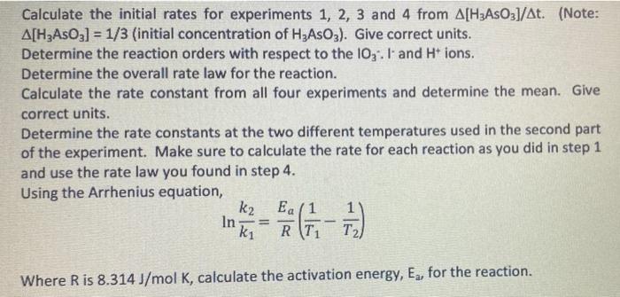 [TO-] [H+ [H 3 As Oz JI) Time ii Time 0.05 18.4