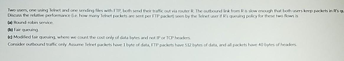  Two users, one using Ielnet and one sending files with FIP,
