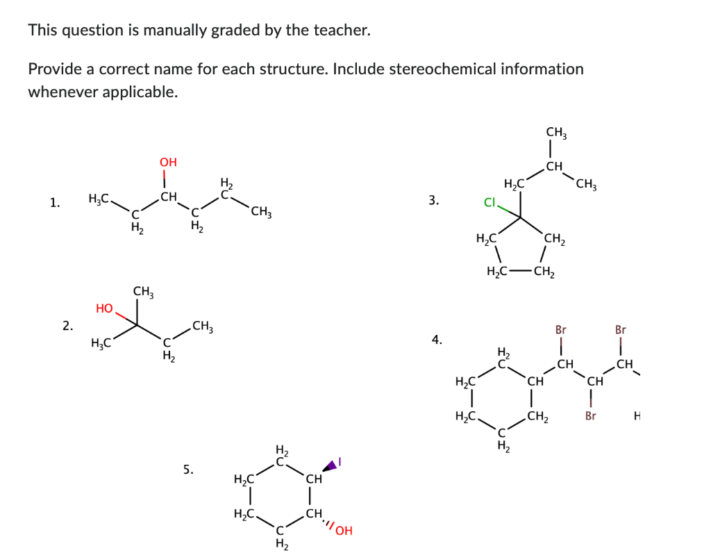  This question is manually graded by the teacher. Provide a correct