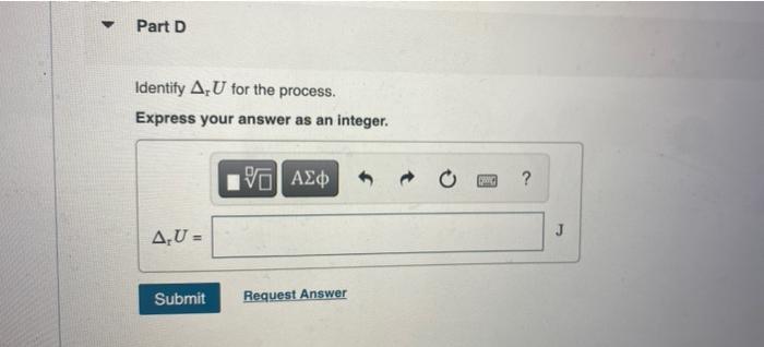 process. Express your answer as an integer. V AED ? W= -6000