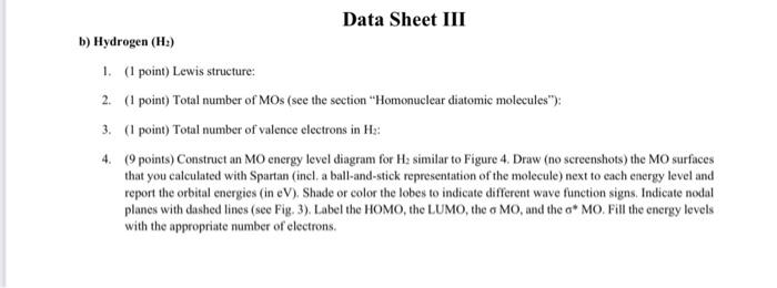 answer number 4 only 1. (1 point) Lewis structure: 2. (1 point)